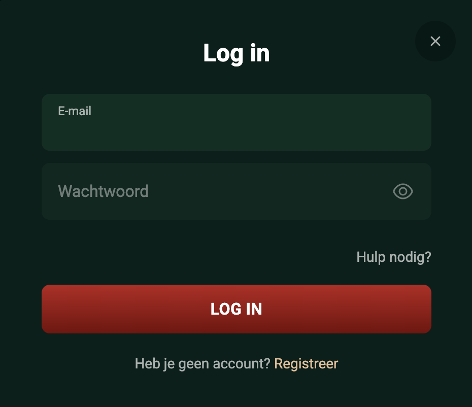 Flutterhall Casino login